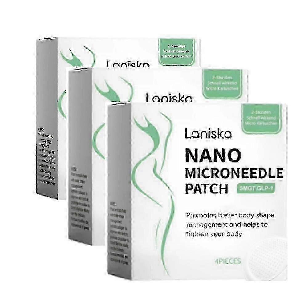 4-12 Pieces Nano Micro Needle Plaster Slimming Micro Needle Plaster Firming Linecare Patches