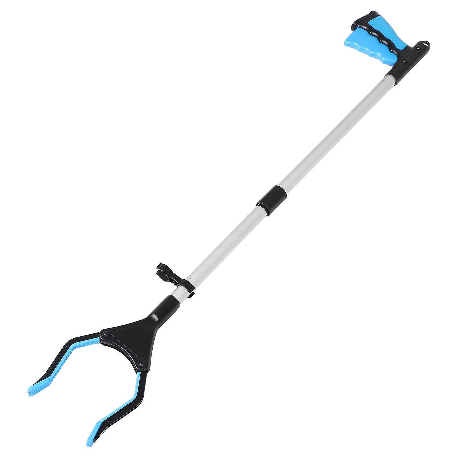 Litter Picker Reacher Grabber Tool for Pipe Maintenance and Sanitation Workers Multi Color Aluminum Alloy Foldable Design Reaching Tool 1Set