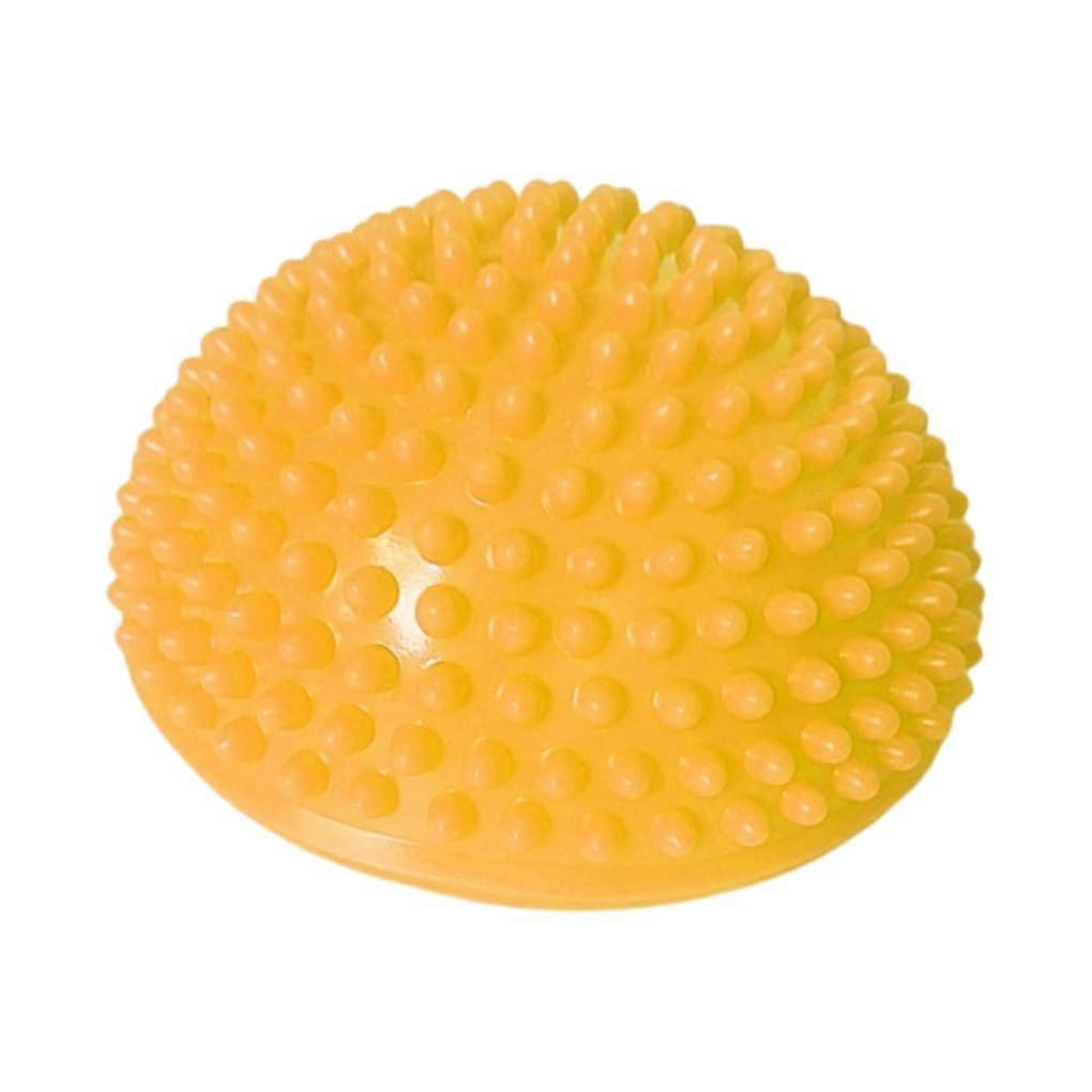 Balance Pod Semicircular Yoga Ball For Massage And Stability Training, Durable, Safe, Promotes Recovery, Yellow