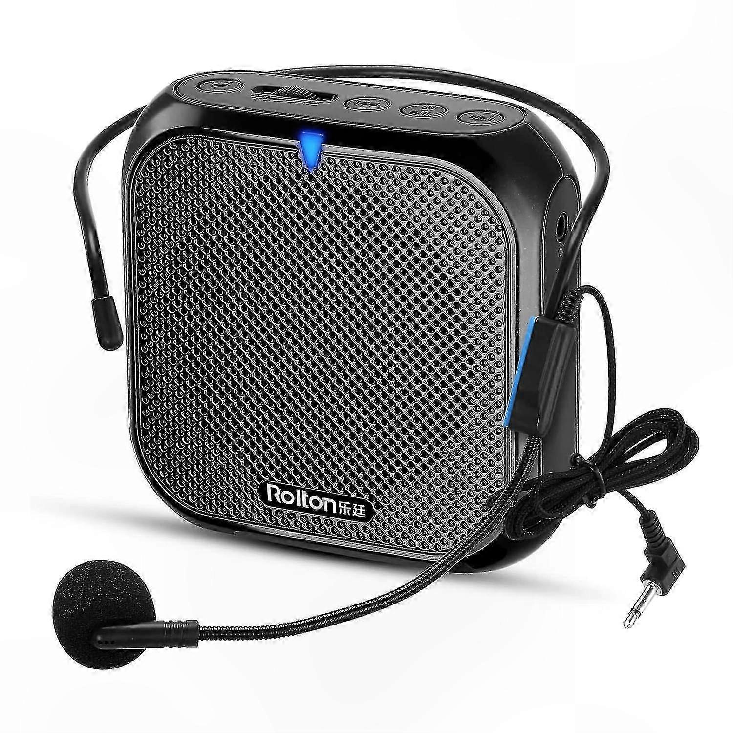 Compact Voice Amplifier with Microphone & Speaker for Personal Use