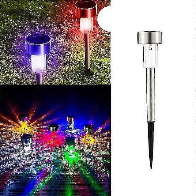 Landscape Pathway Lighting Stainless Steel Waterproof Solar Lamp