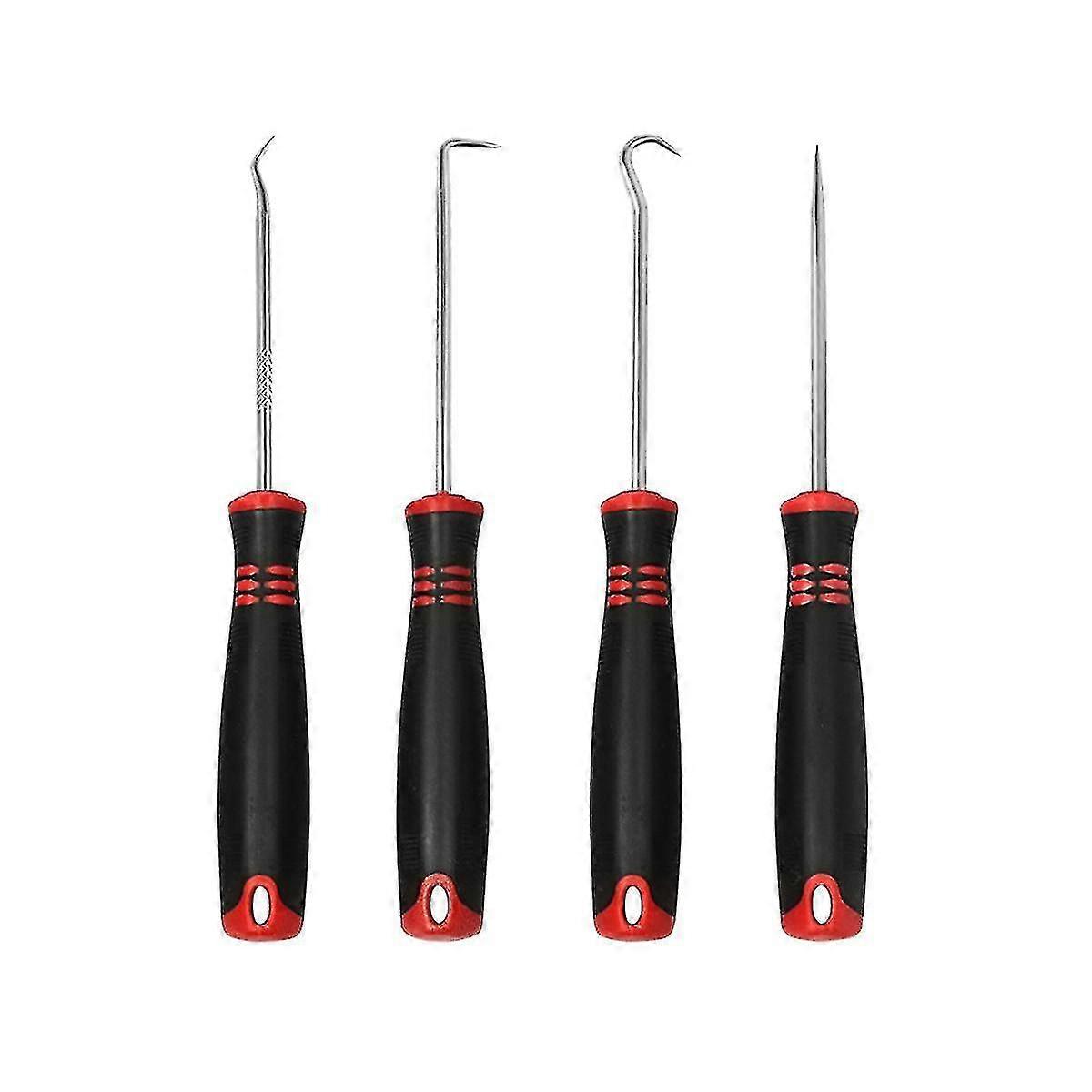 4-pack Precision Hook and Pick Set for Automotive Hand Tools