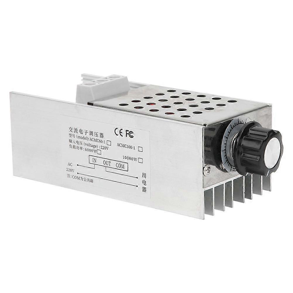 10000W Ultra High Power SCR Voltage Regulator Speed Controller Dimmer Thermostat AC 220V