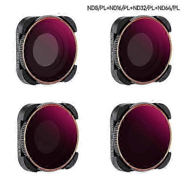 K&F Concept Camera Filter Set 4pcs Protective NDPL8 NDPL16 NDPL32 N...