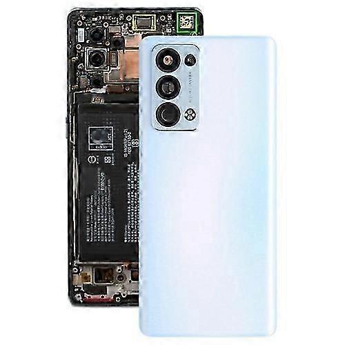 Original Battery Back Cover Replacement for Oppo Reno6 Pro+ 5G/Pro 5G Snapdragon CPH2247 PENM00