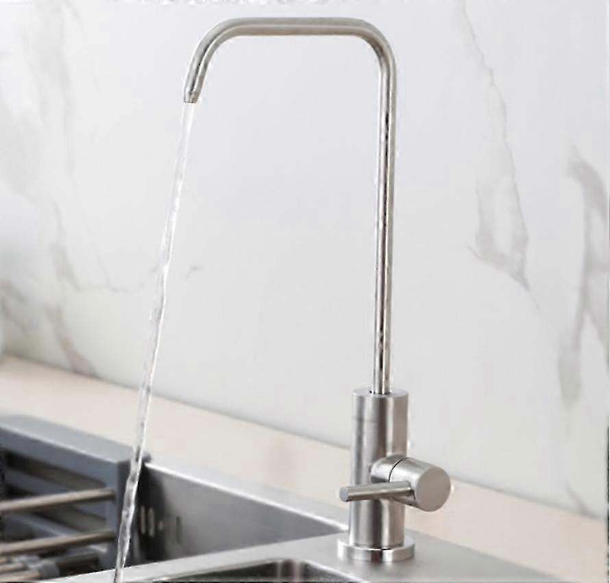 1/4 inch reverse osmosis faucet for brushed water purifier - drinking water filter adapter