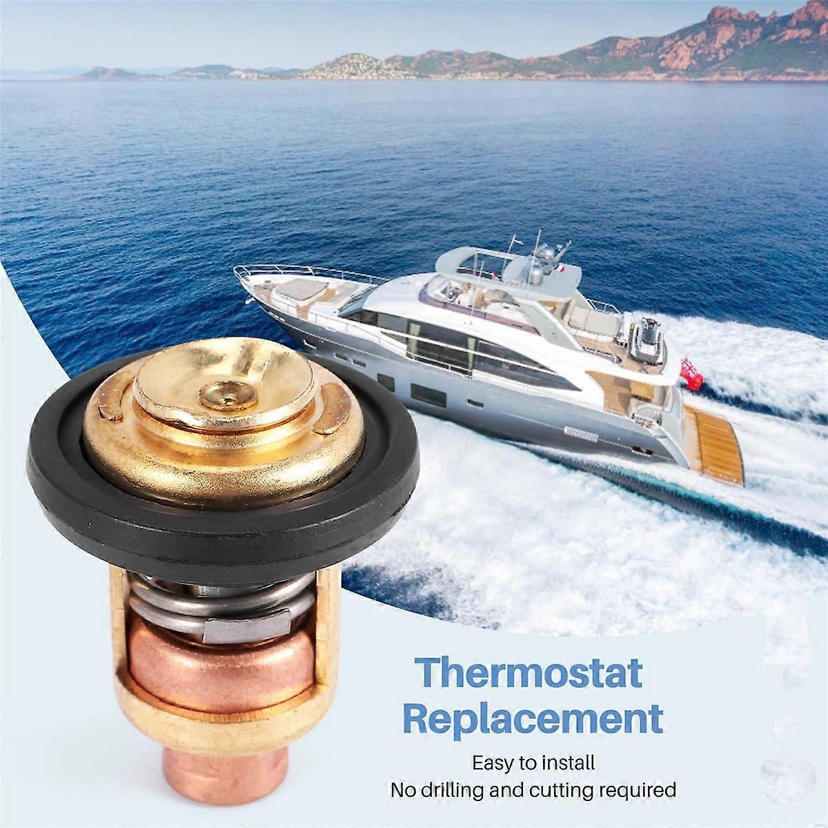 Boat Parts & Accessories 1Pc 6E5-12411-00 6E5-12411-02 6E5-12411-10 Boat Engine Thermostat For Suzu
