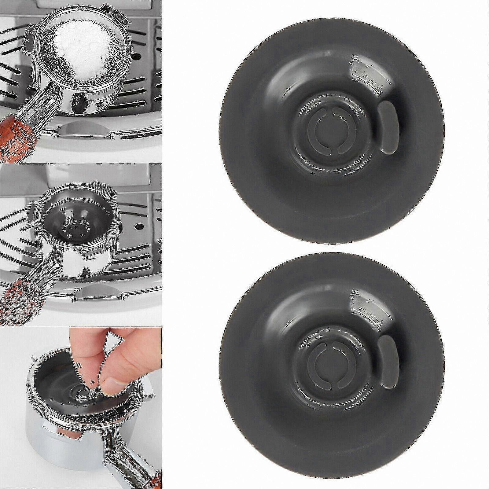 54mm Cleaning Disc for Espresso Coffee Machines, 2 Pack, Compatible with Sage Barista Models