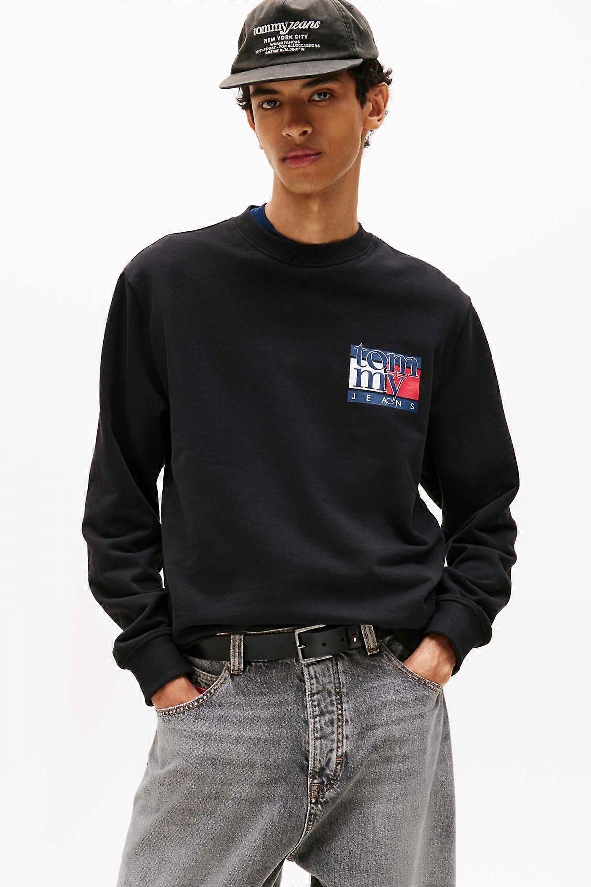 Tommy Jeans Tjm Reg Rwb Flag Crew Ex mikiny