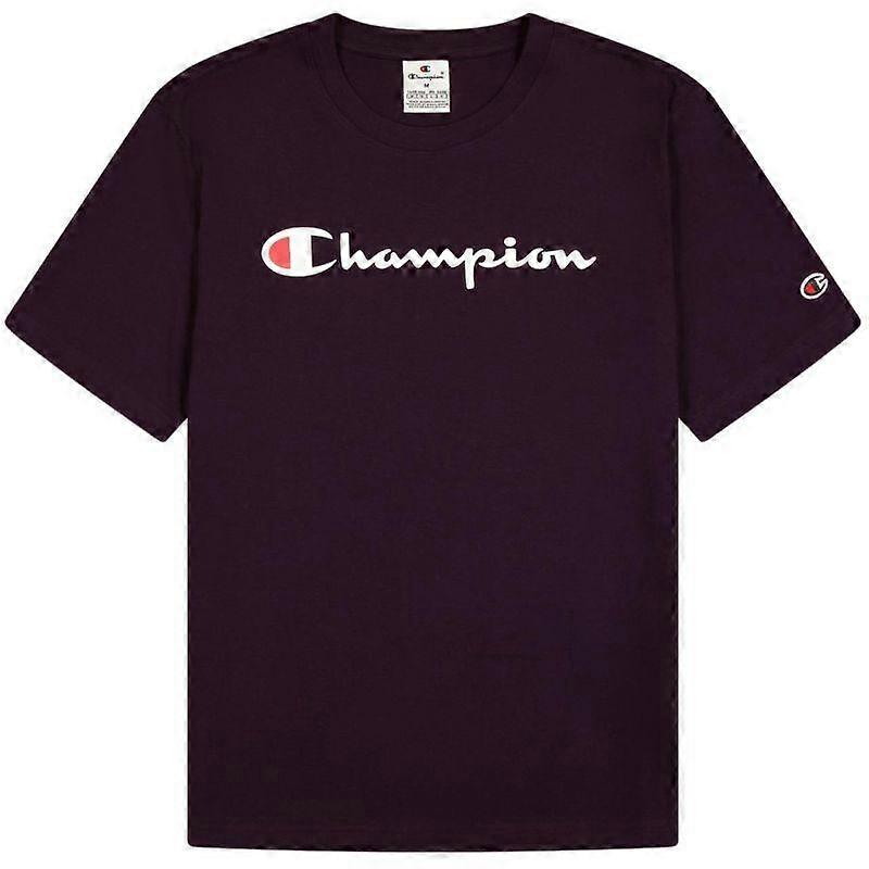 Champion Mens Short-Sleeved T-Shirt Violet XL