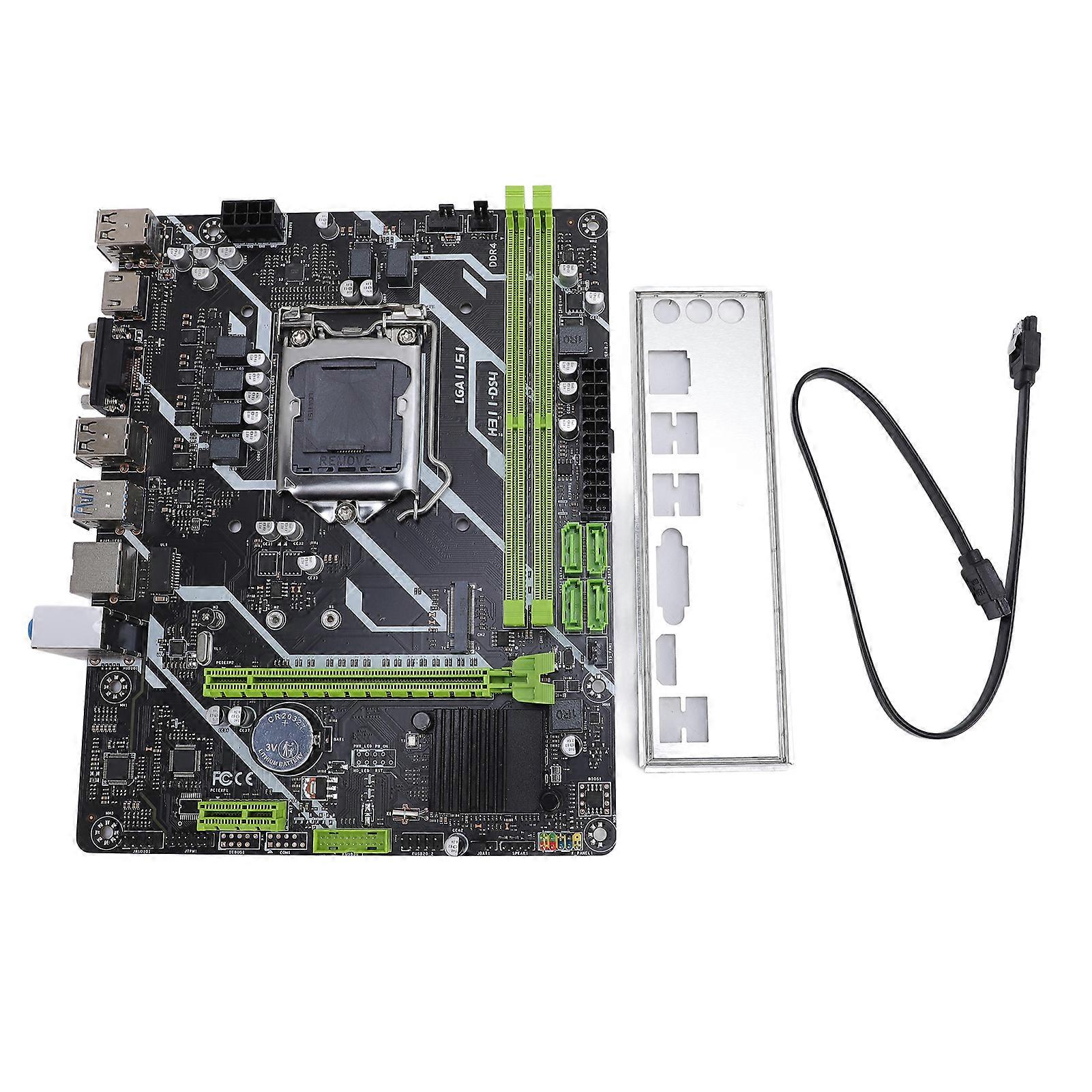 H311 DS4 Desktop Motherboard LGA1151 for Core i6 i7 i8 i9, DDR4, NVME M.2 PCIe 16X