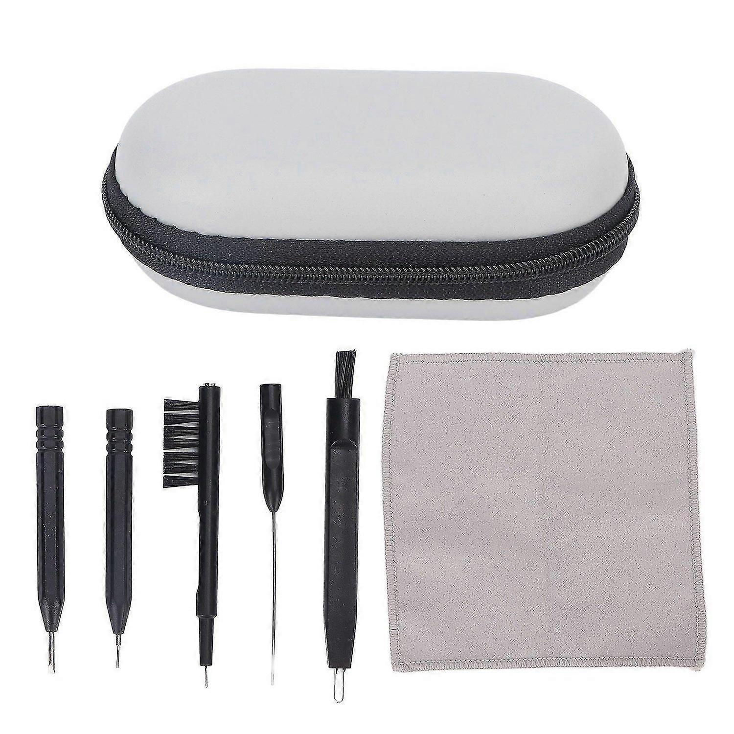 2025 Latest Model Hearing Aid Cleaning Tools Small Brush Clean Needles Cloth E...