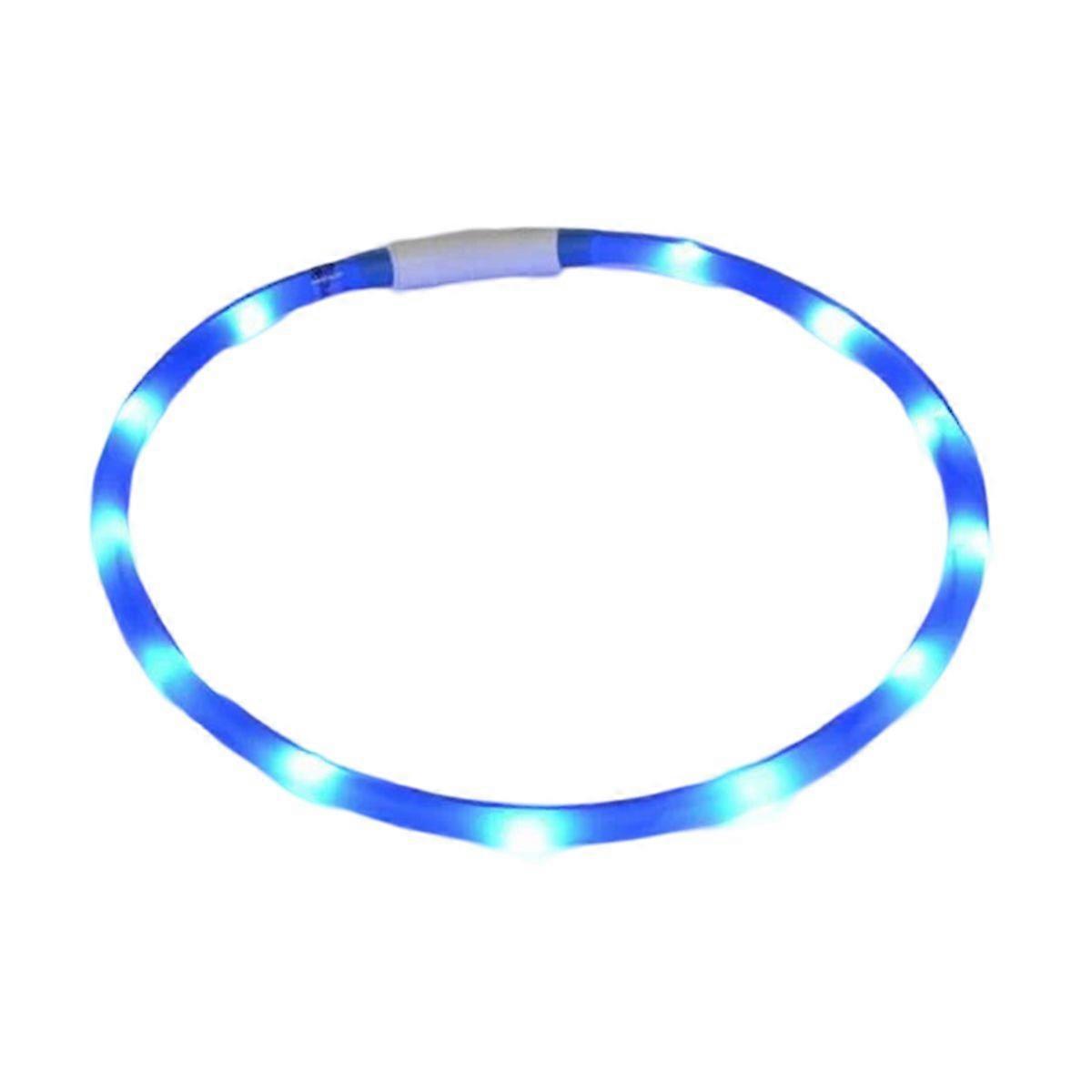 Zgardă pentru câini Glow in the Dark, zgardă reîncărcabilă pentru câini Glow in the Dark cu moduri de iluminare, zgardă pentru câini din silicon Glow in the Dark