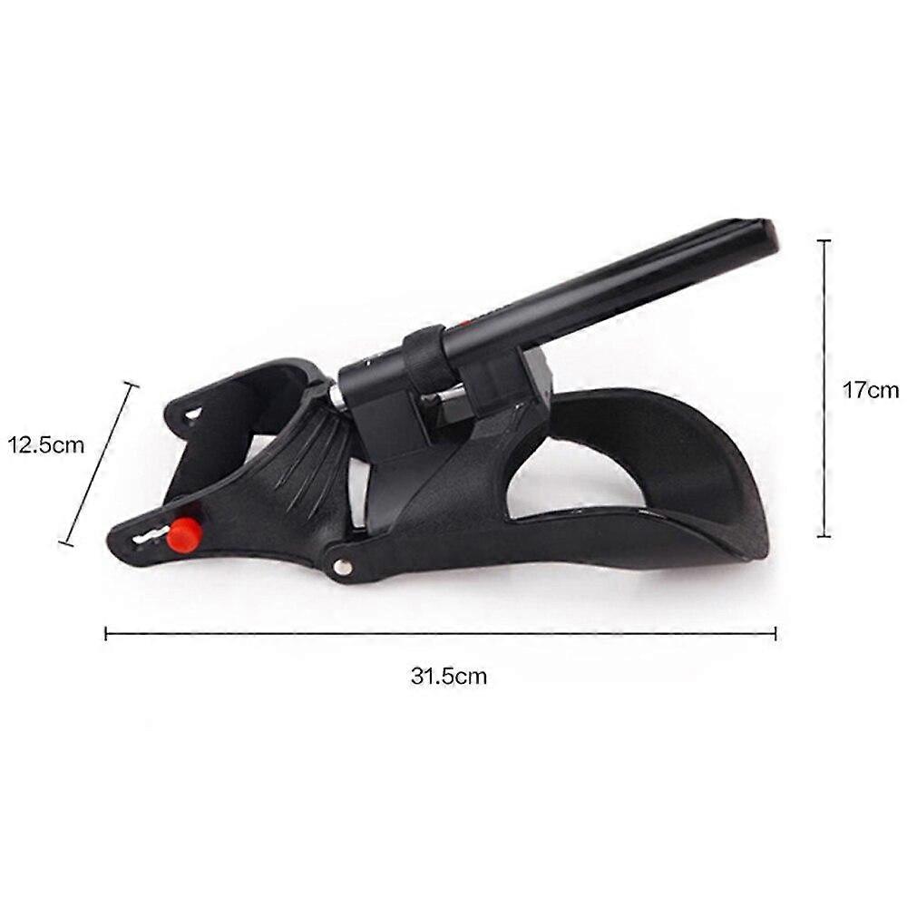 Hand Grip Exerciser Trainer Adjustable Anti Slide Hand Wrist Device Power Developer(Black)