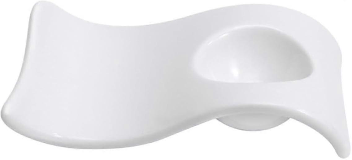 1 PC Ceramic Egg Cup Egg Holder Egg Tray Decor Eggs Kitchen Egg Storage Tray Wave- Shaped Egg Cups Egg Container Creative Egg Cup