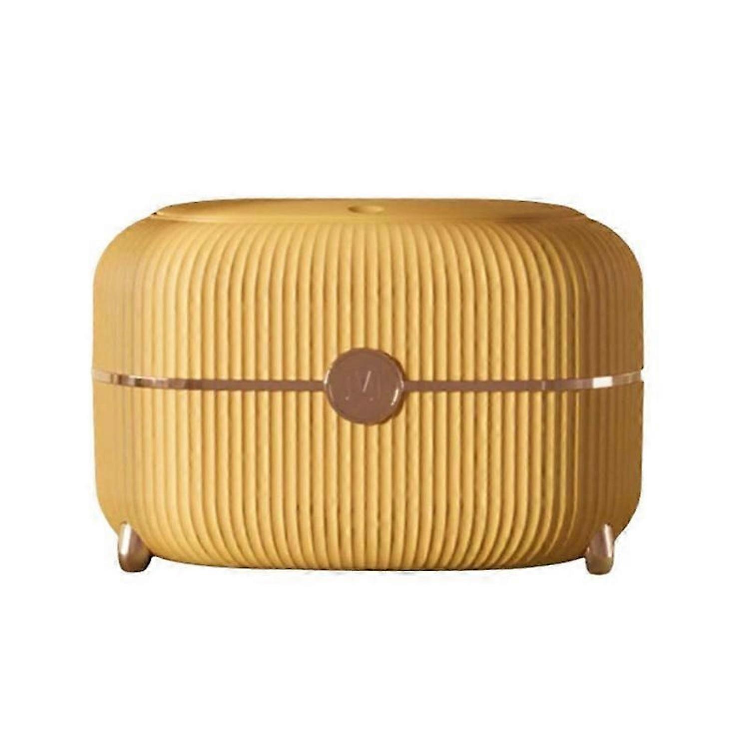 Desktop Waste Bin with Lid Mini Storage Bin Paper Bucket,Yellow