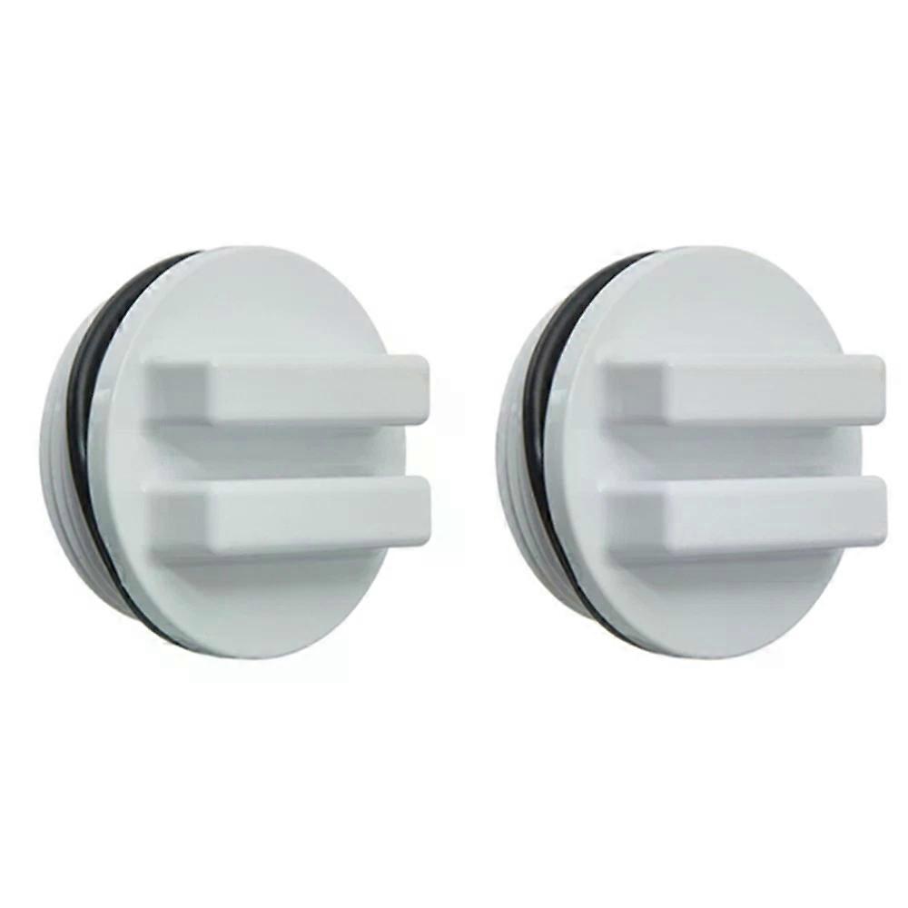 Swimming Pool Winterizing Plugs, 2 PCS Pool Drain Accessories for Above-Ground In-Ground Pool Pipe Seal