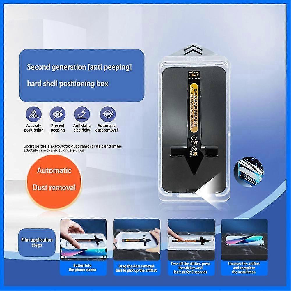 Invisible Artifact Film-Dust Free Without Bubbles,HD Privacy Screen Protector