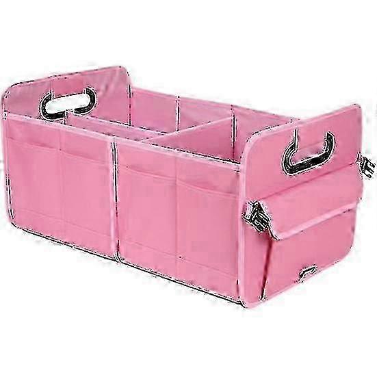 Car Trunk Storage Bag 9 Pocket Foldable Large Capacity Collapsible Multi Compartments with 2025