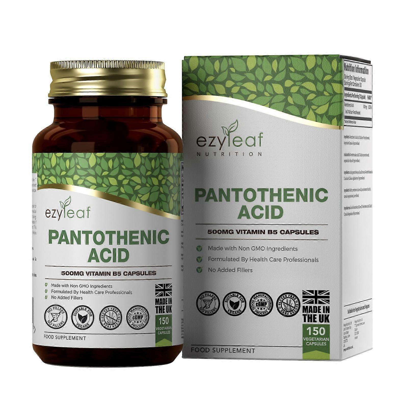 Pantothenic Acid (500mg)