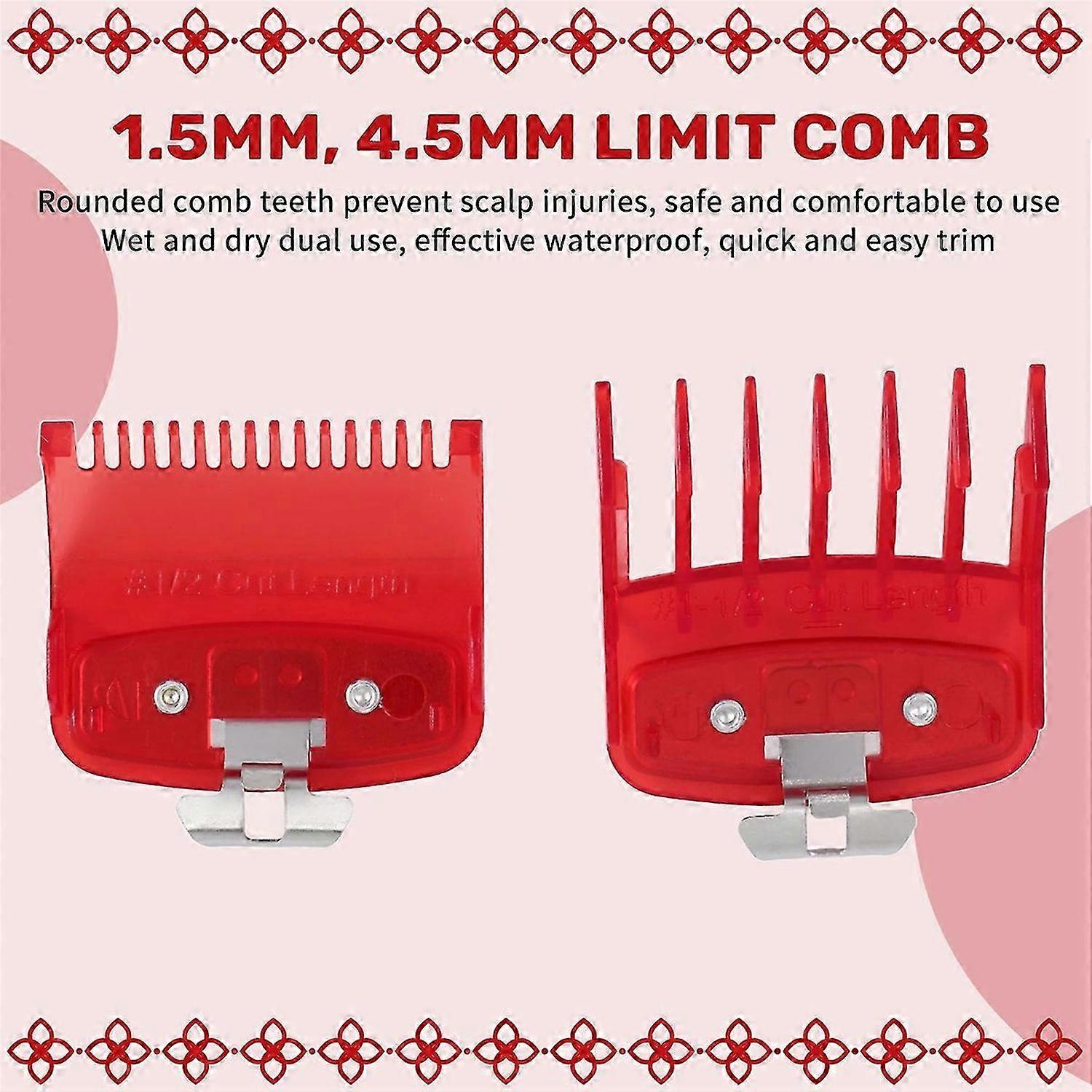 for Hair Clipper Guide Comb Set Standard Guards Attached Trimmer Style Parts