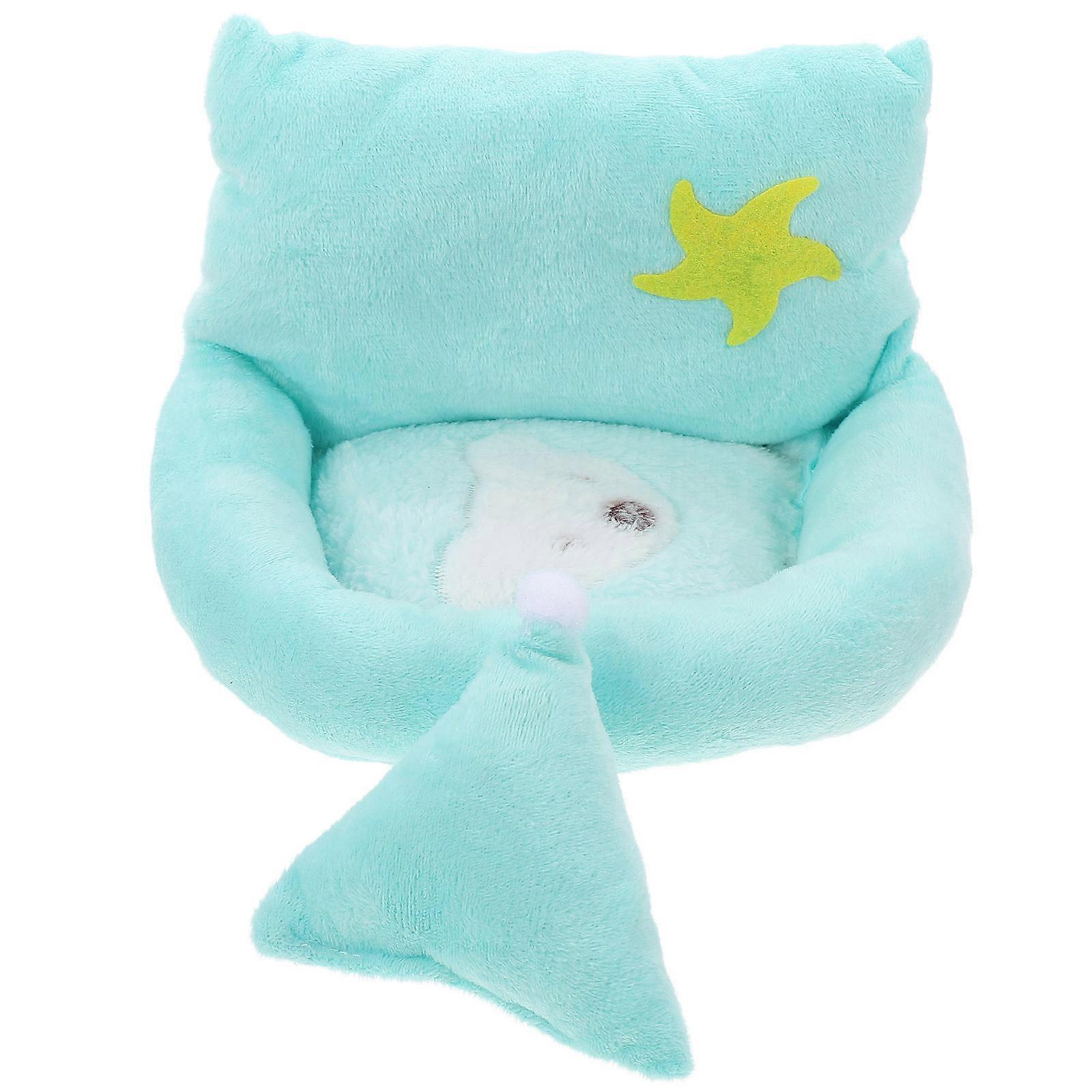 Sugar Glider Bed Hamster Plush Nest for Pet Use 2Pcs Warm House
