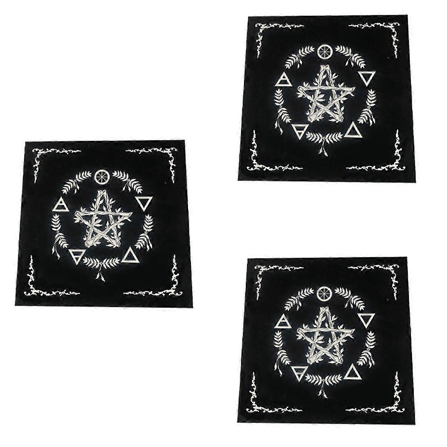 Type A Tarot tablecloth velvet mat five-pointed star tablecloth