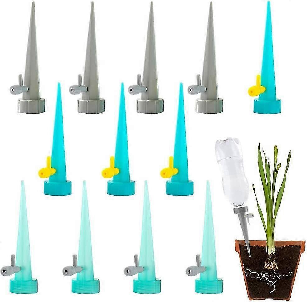 Plant Watering Devices,Automatic Drip Irrigation Kits, Self Watering Spikes, Adjustable Plant Watering Spikes, Self Irrigation Drip Devices Suitable f