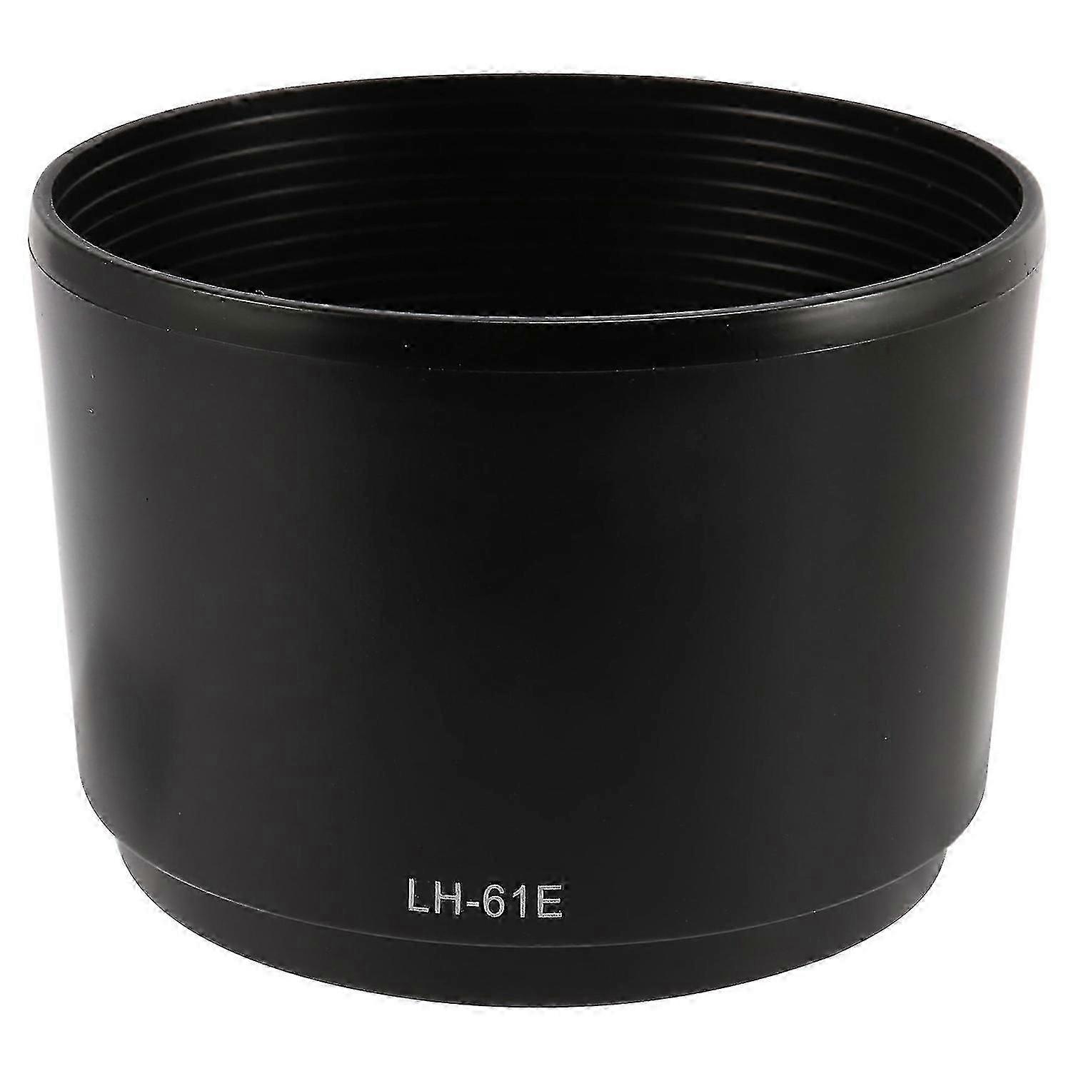 レンズフード対応 オリンパス M.ZUIKO ED 75-300mm f/4.8-6.7 LH-61E ブラック