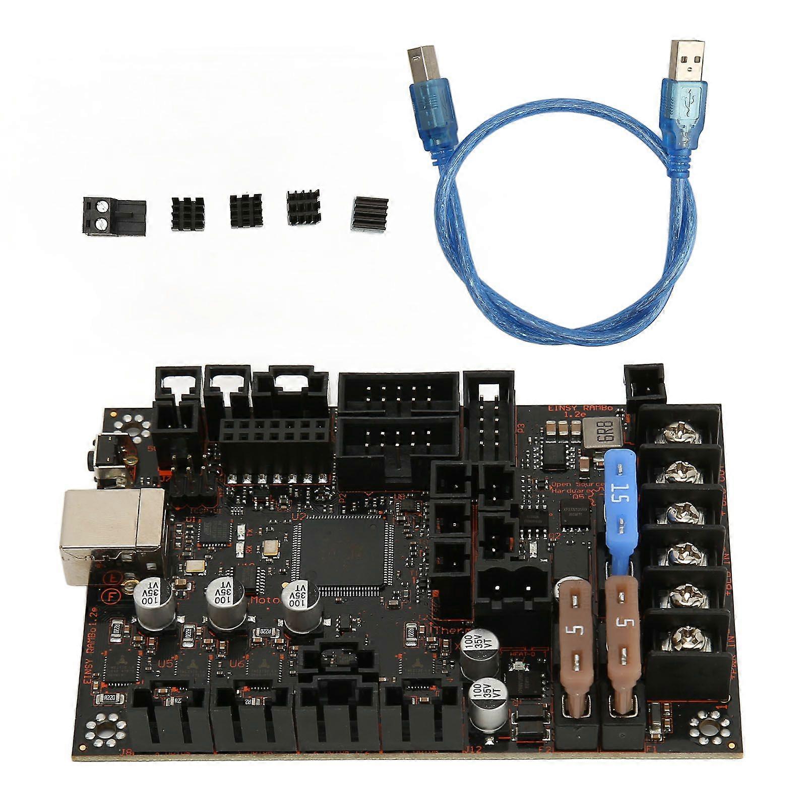 3D Printer Motherboard Einsy Rambo1.2e TMC2130 SPI Driving Mode 3D Printer Accessories for Prusa I3 MK3 3S