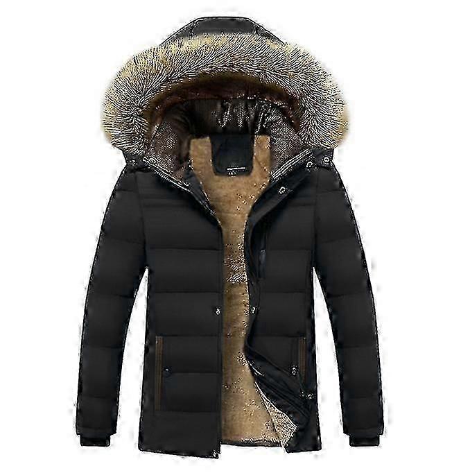Men's Winter Coat Warm Hooded Jacket 2025
