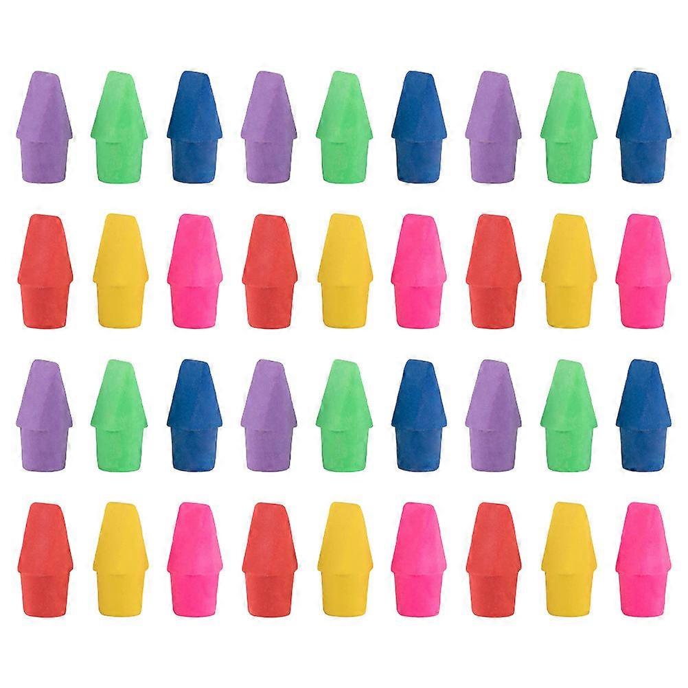 Adorable Pencil Extenders for Pencils 250Pcs Assorted Color Tpr Protective Caps