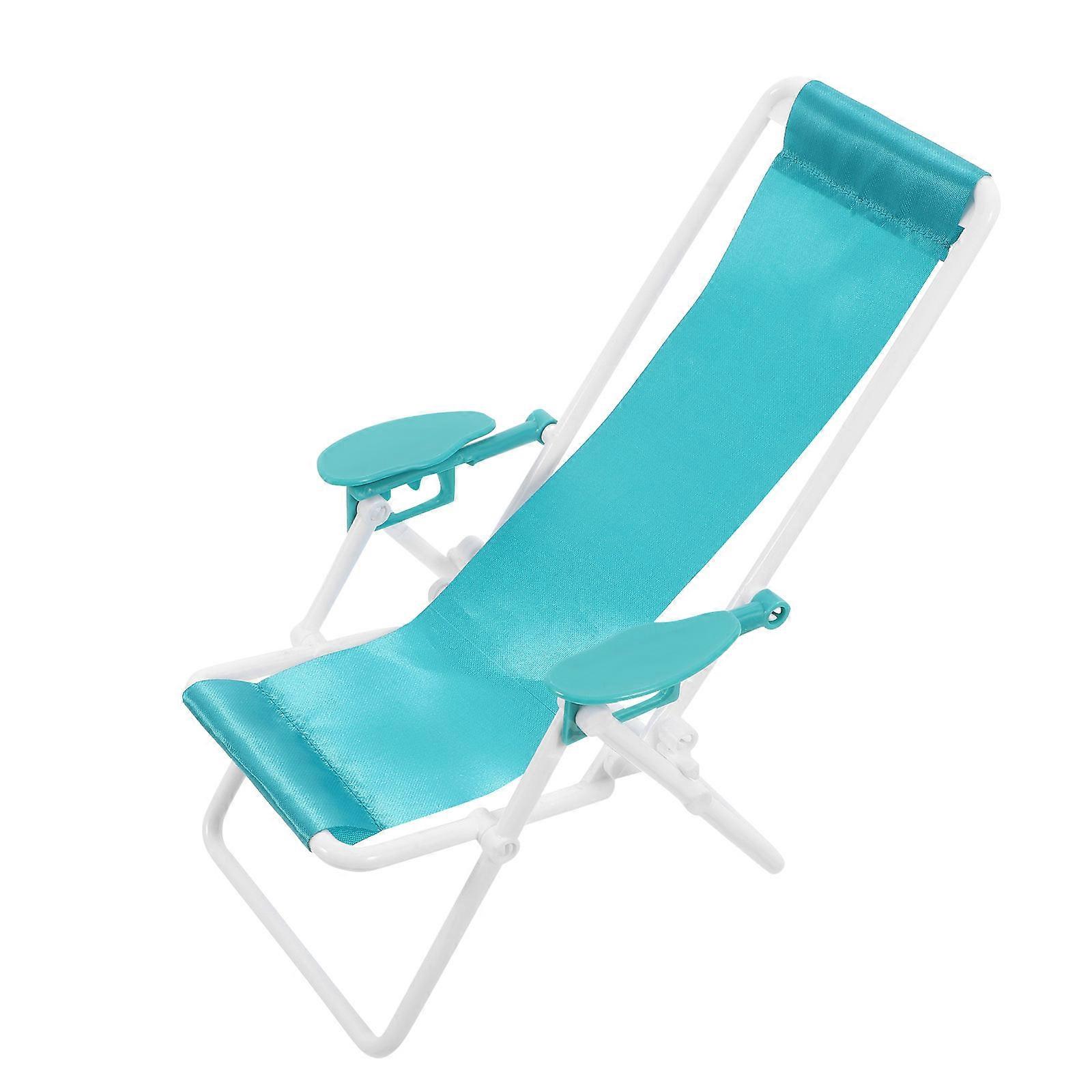Mini Foldable Beach Chair Model for Playing 5Pcs Plastic Accessories
