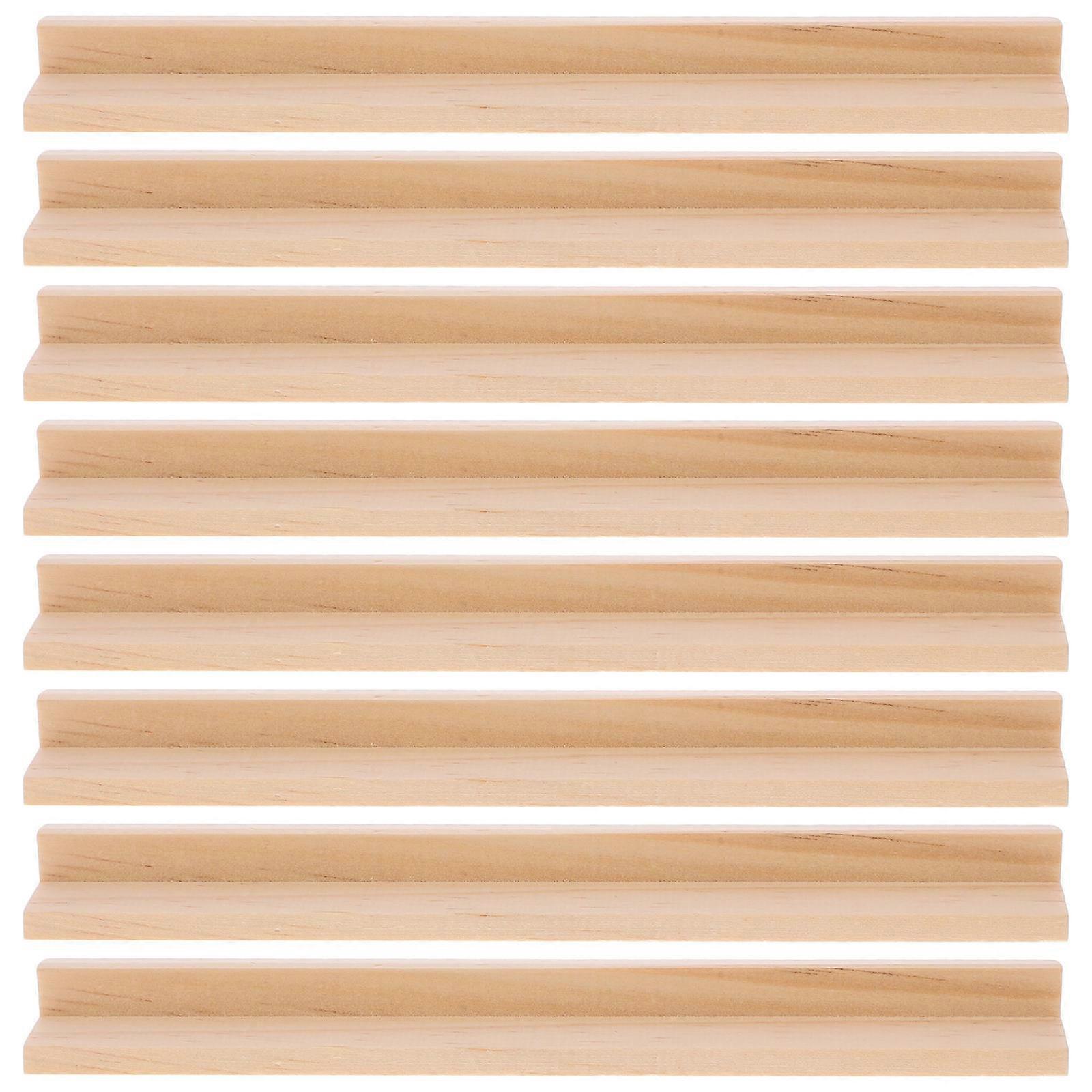 Multi-Function Wooden Domino Trays for Holding 40Pcs Desktop Domino Racks