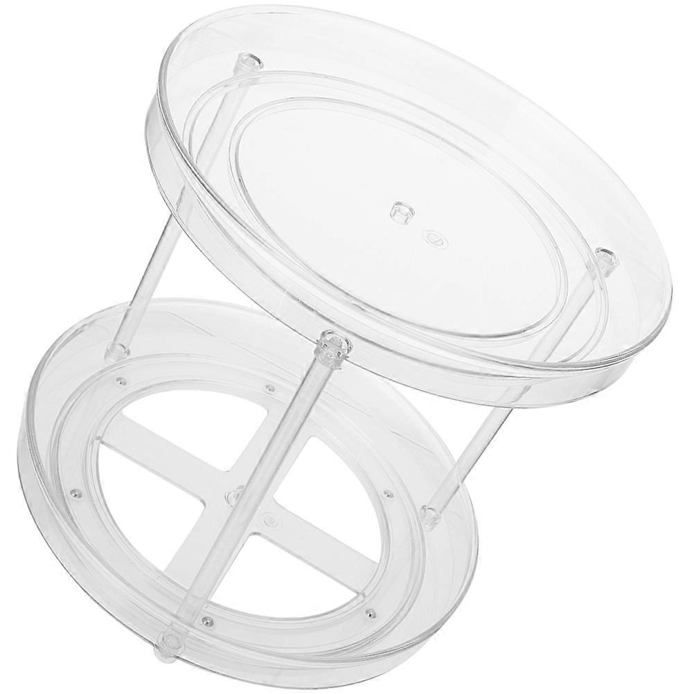 Rotating Seasoning Holder Spice Rack for Storage Use with Transparent Design