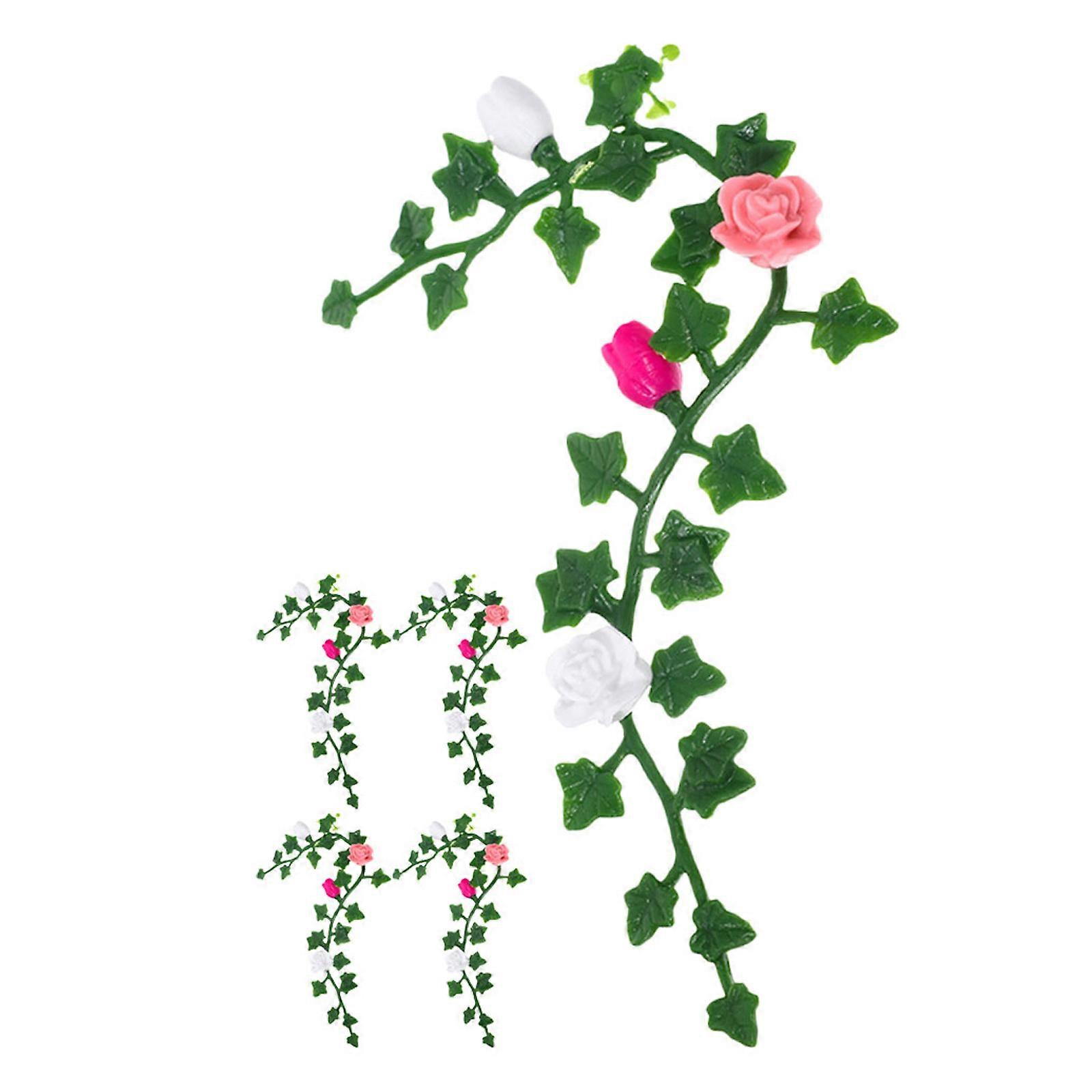 Mini Vine Model for Decoration 15Pcs Artificial Floral Vine Set
