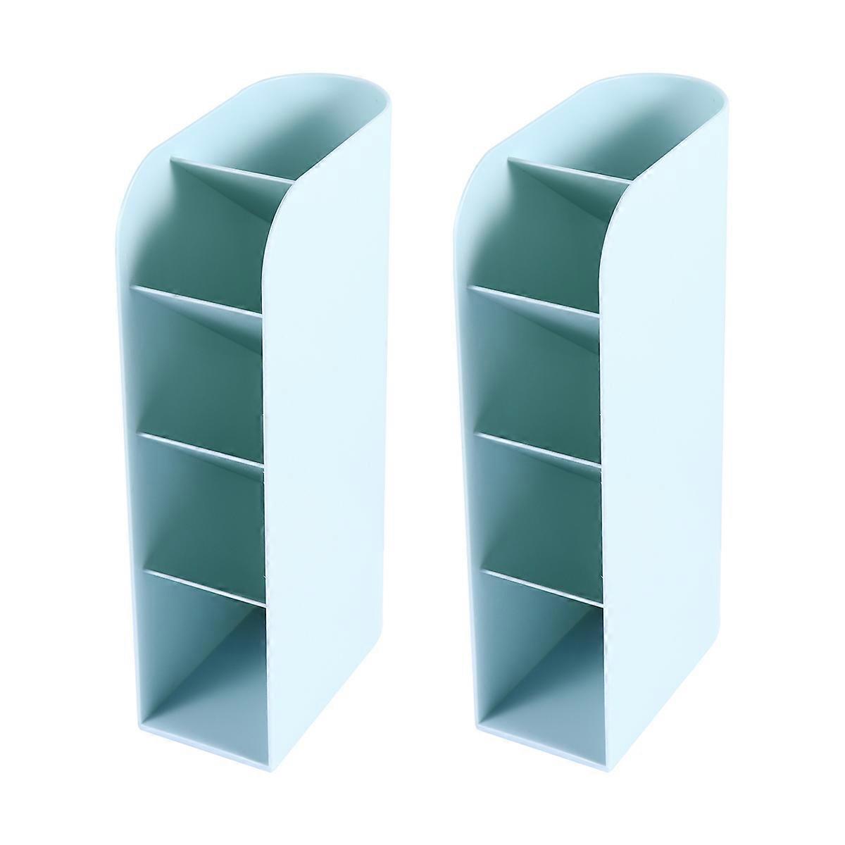 Multi-Function Desktop Stationery Case for Students 4Pcs Pencil Boxes