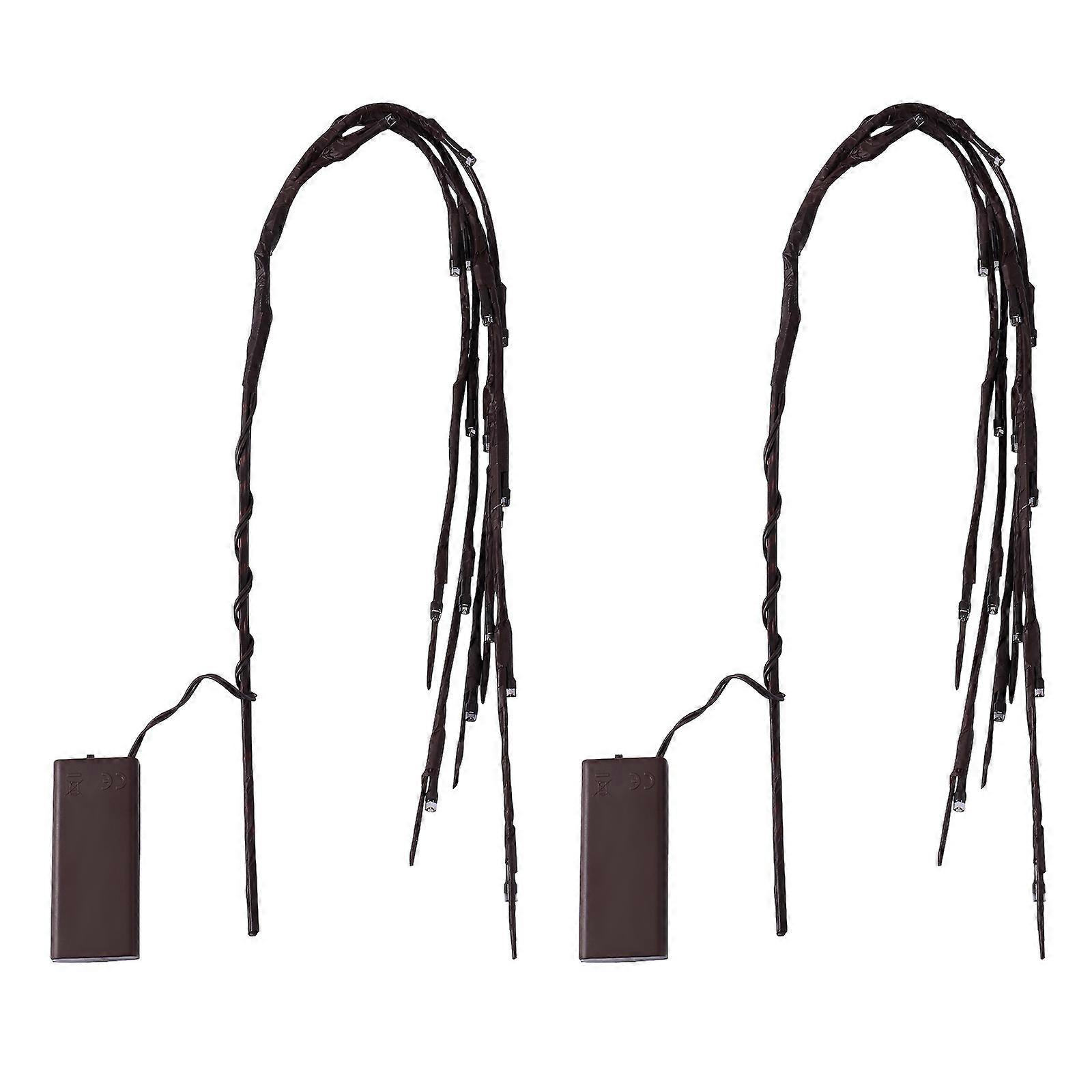 LED Twig Branch Lights Osaladi Branch Lights for Home Decoration 2Pcs