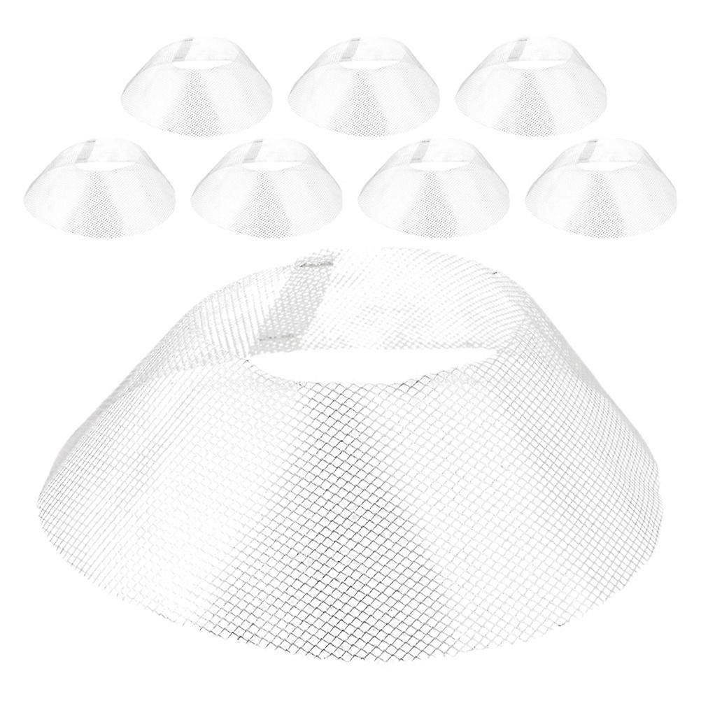 Cooker Hood Filter Metal Bowl Shape for 32Pcs Range Hood Grease Filter Replacement