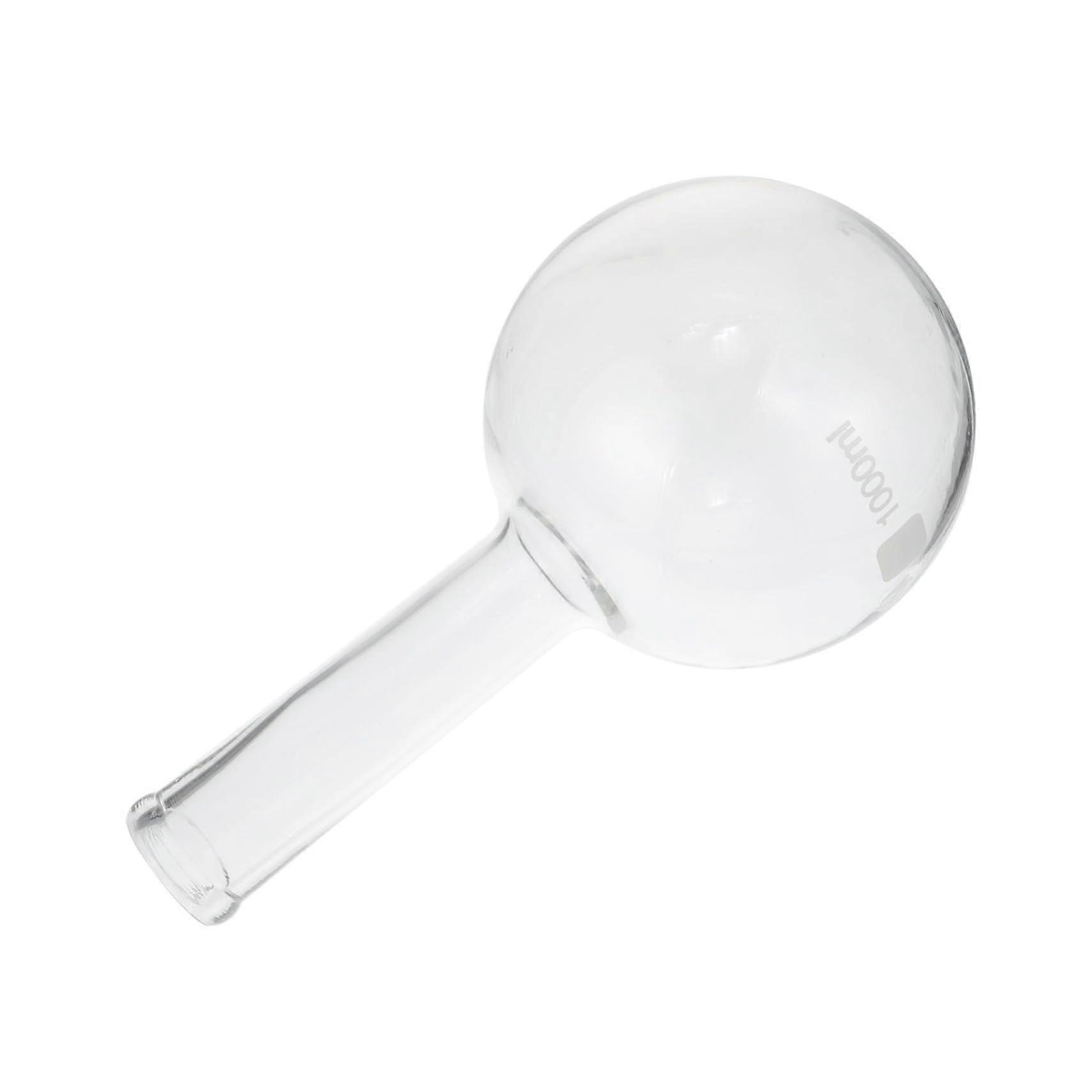 Borosilicate Glass Round Bottom Flask, Narrow Neck, Laboratory Flask For Experiments, Beginners And Students