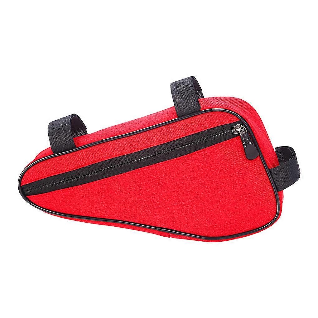 Bicycles Front Tube Bag Bikes Triangular Large Capacity Pouch Saddle Holder
