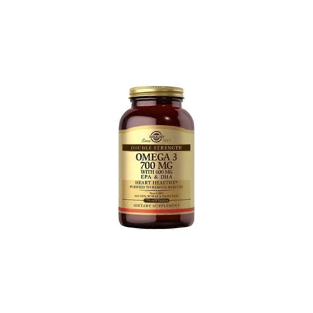  Solgar Double Strength Omega-3 (120 capsules) 033984020535