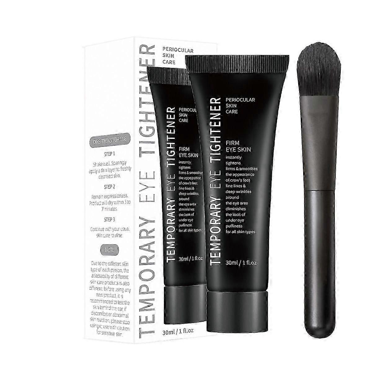 كريم شد العين الفوري ، شد العين المؤقت للأكياس تحت العين ، الهالات السوداء والانتفاخ |كريم شد الوجه المضاد للشيخوخة لتنعيم الخطوط الدقيقة ، 30 مل