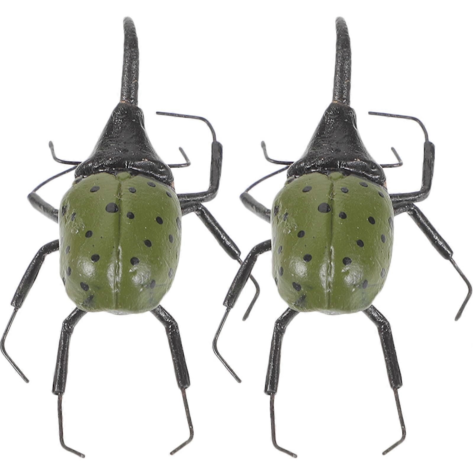 4 Pcs Vivid Uang Model Educational Toy Perfect For Students Home Learning Props Green