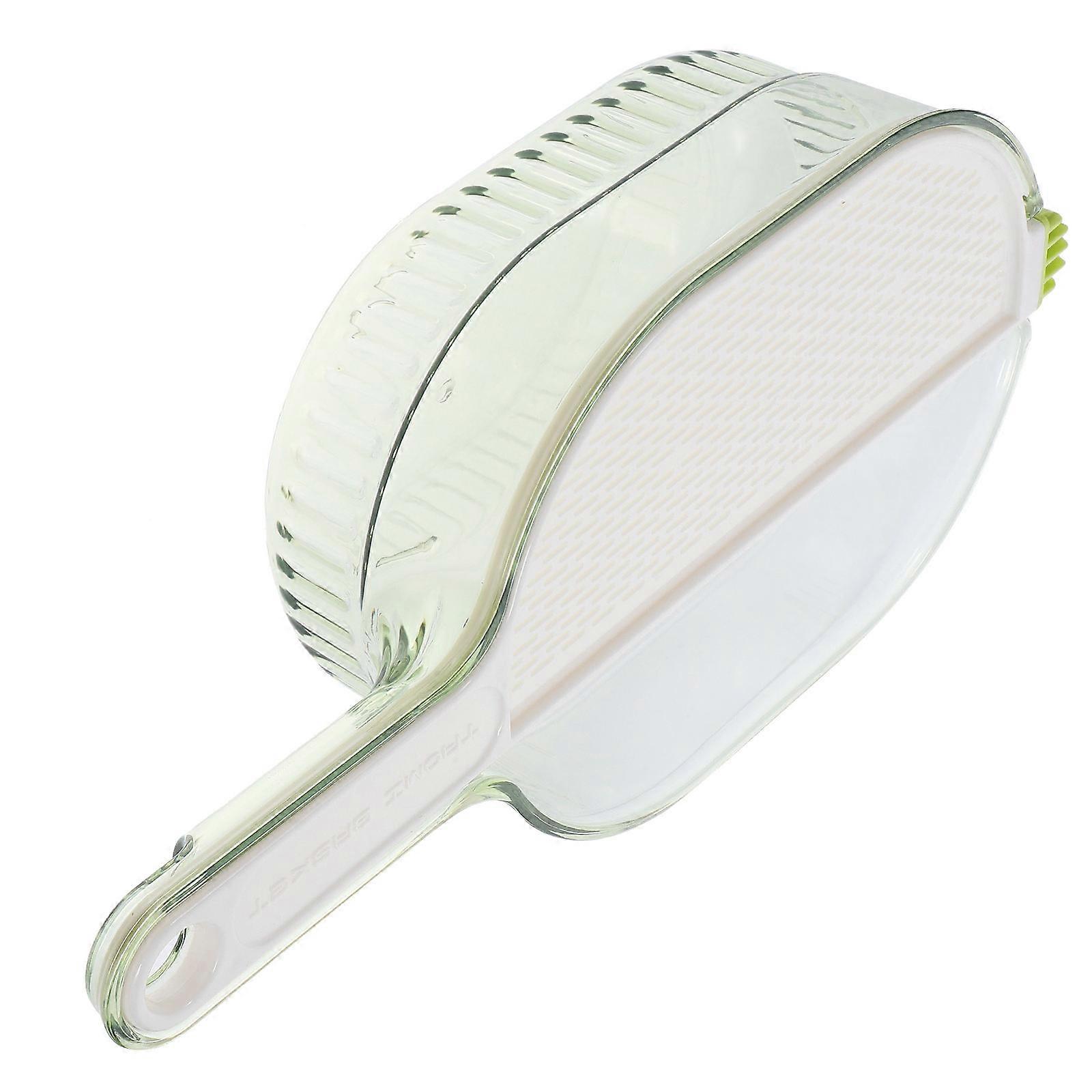 Reusable Fruit Strainer 4Pcs Rectangular Household Draining Water Bowl For Kitchen Use Made Of Food-Grade Materials