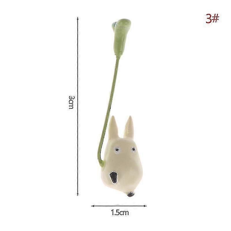 1pc Totoro Figures Model Totoro Girl With Leaf Model My Neighbor Totoro Kid Toy 25-26