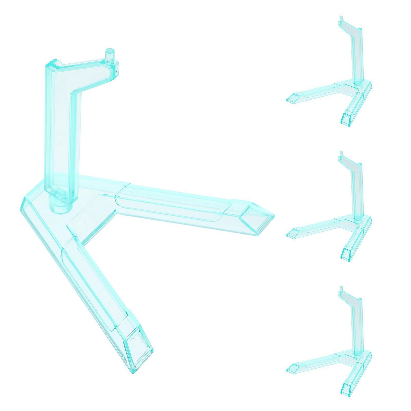 Figure Display Stand Doll Display Stand for Action Figure 12Pcs Plastic Holders