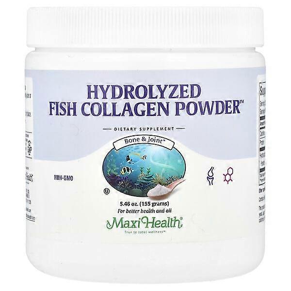 Maxi Health, Hydrolyzed Fish Collagen PowderÃÂÃÂÃÂÃÂ¢ÃÂÃÂÃÂÃÂÃÂÃÂÃÂÃÂ¢, 5.46 oz (155 g)