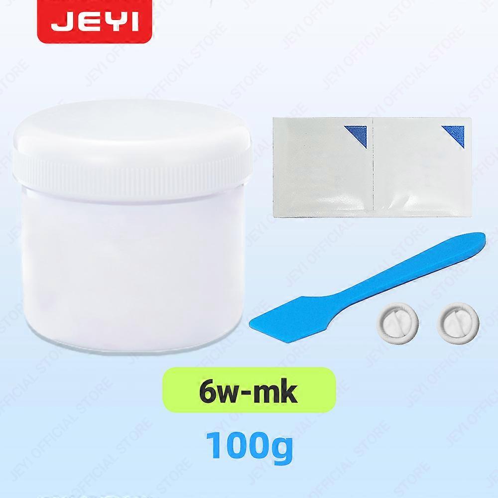 JEYI 10g (6.0W/m·K) Industrial-Grade Thermal Paste Silicone Thermal Grease,Thermal Compound for PC CPU GPU VGA Laptop HeatSink