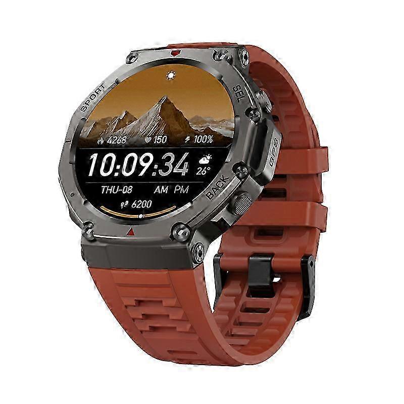 Waterproof GPS Smart Watch for Men with Voice Assistant and Wireless Call for Android and IOS, Outdoor Sports